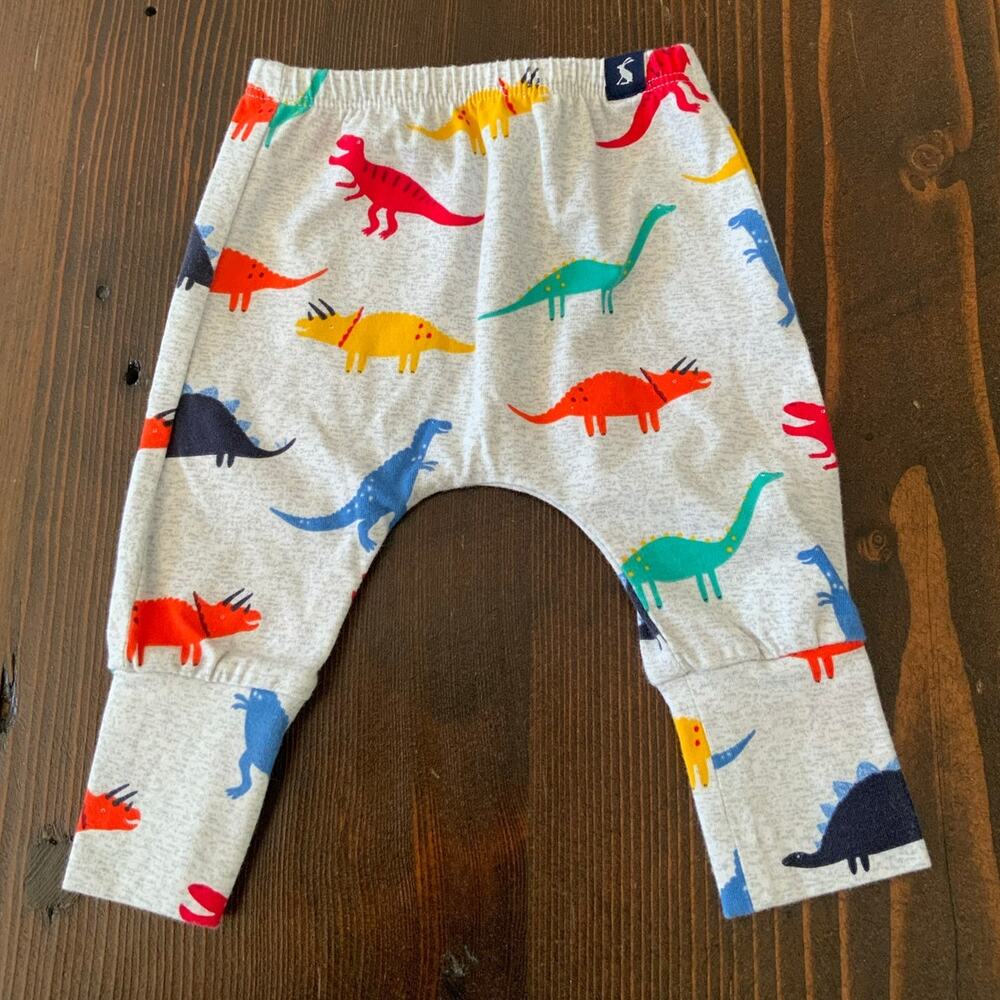 Joules Baby Boys Dinosaur‎ pants size 3 mo